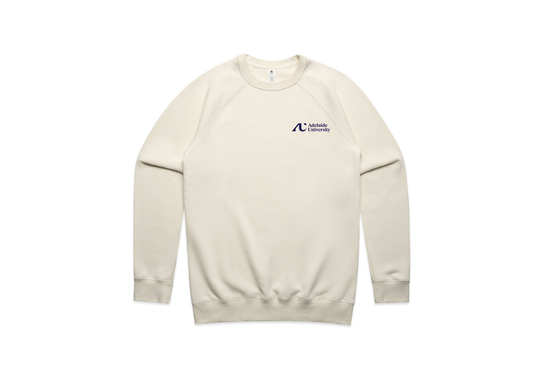 Adelaide University Crew Neck in Ecru Cream