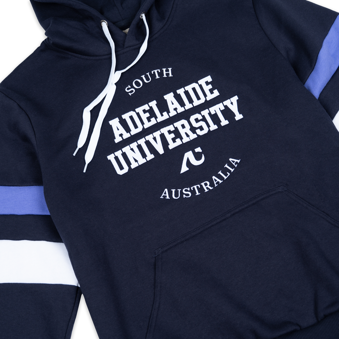 Adelaide University Panel Hoodie- Navy