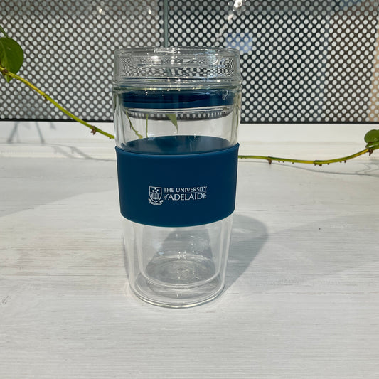 UofA Double Walled Glass Keep Cup