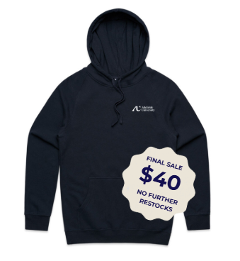 Adelaide University Essential Hoodie (Navy)