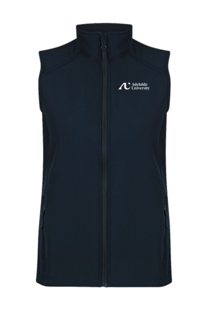 Adelaide University Soft Shell Vest (Women's Fit)