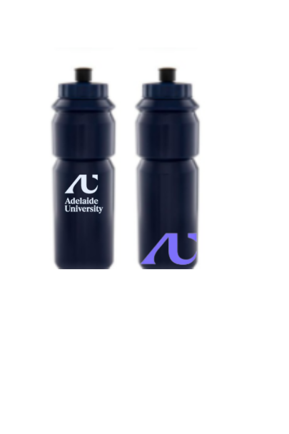 Adelaide University Basics Drink Bottle (Navy)