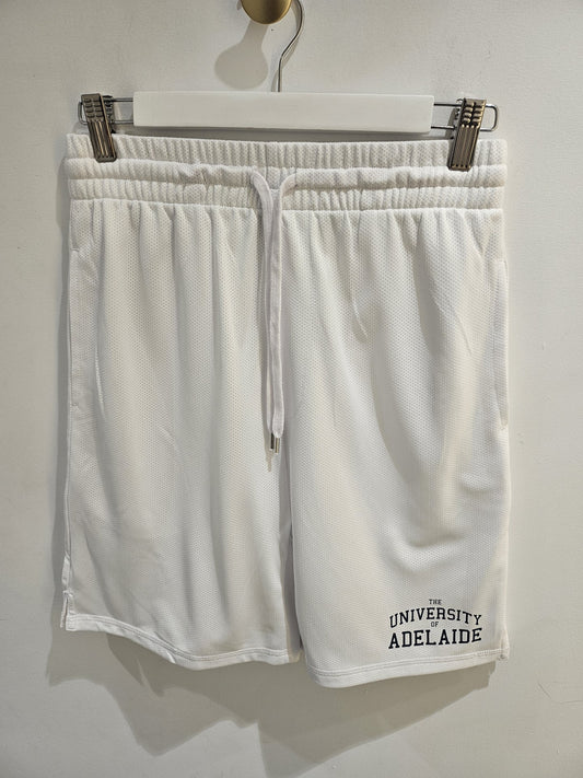 Varsity Shorts White - Unisex