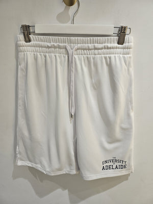 Varsity Shorts White - Unisex