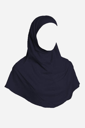 Navy Hijab Plain