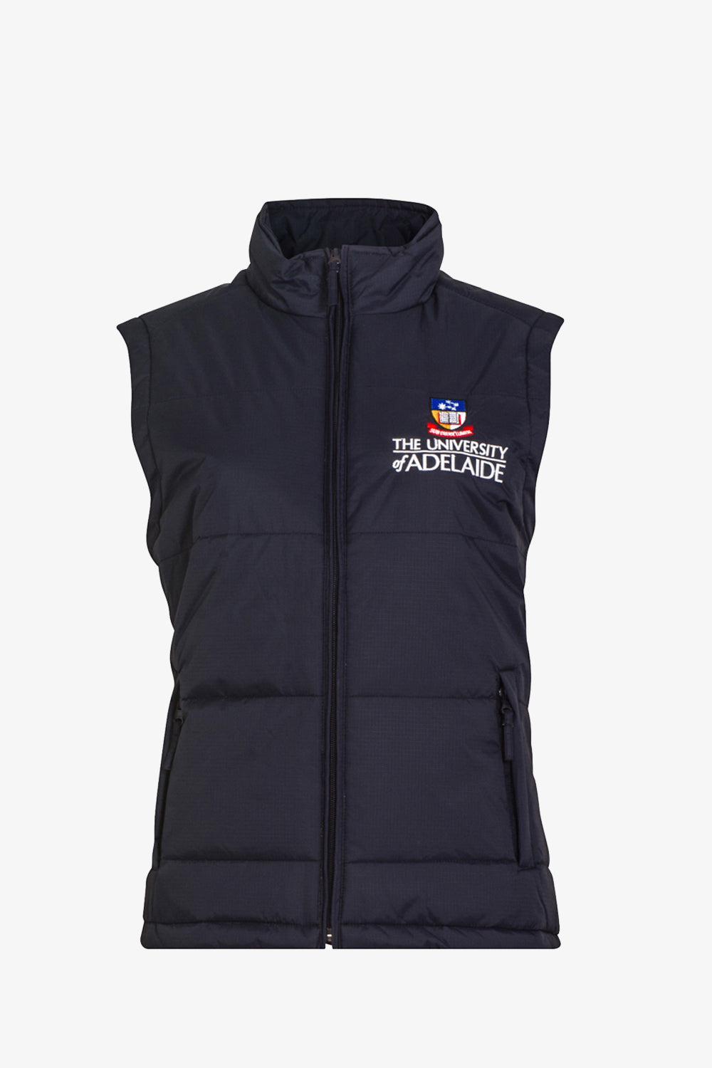 Womens University Padded Vest - The Adelaide Store
